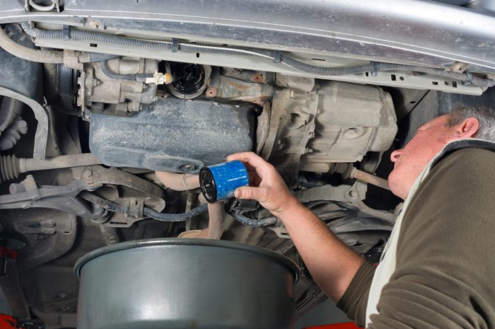 How to change car oil filter